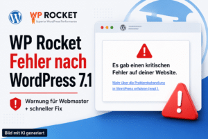 WP Rocket Fehler